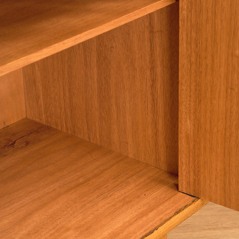 Swedish sideboard in teak and oak by AB Ajfa Möbelfabrik in Tibro