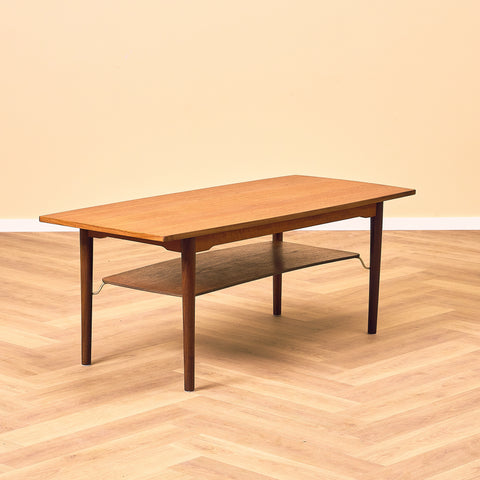 Swedish coffee table in teak