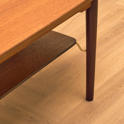 Swedish coffee table in teak