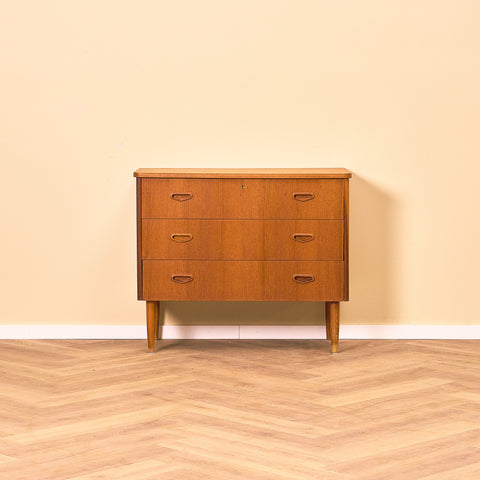 Swedish chest of drawers in teak