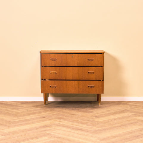 Swedish chest of drawers in teak