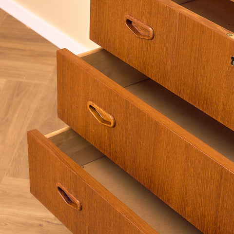 Swedish chest of drawers in teak