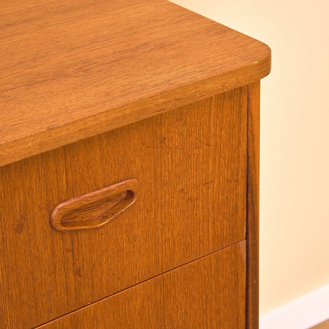 Swedish chest of drawers in teak