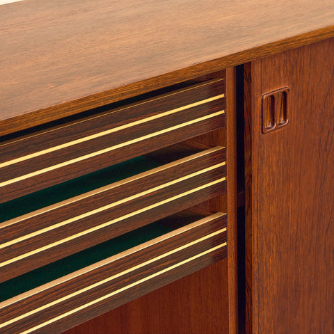 Danish sideboard in Santos rosewood