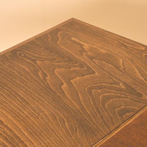 Swedish dining table in teak and beech