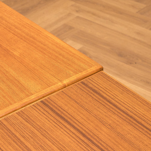 Danish dining table in teak by Henning Kjærnulf for Vejle furniture factory