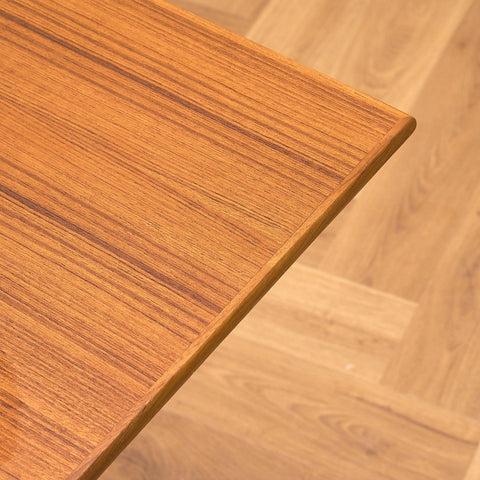 Danish dining table in teak by Henning Kjærnulf for Vejle furniture factory