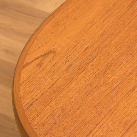 Swedish oval dining table in teak