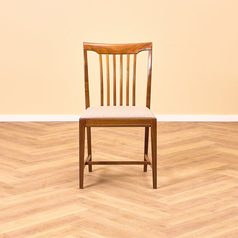 Swedish dining chairs in teak model Vindö by Svante Skogh