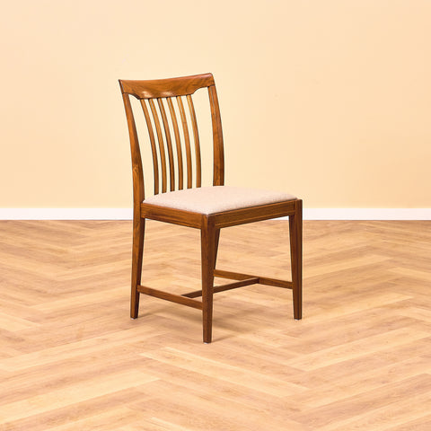 Swedish dining chairs in teak model Vindö by Svante Skogh