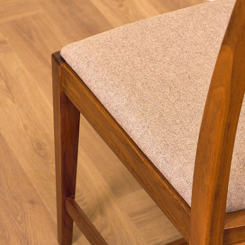 Swedish dining chairs in teak model Vindö by Svante Skogh