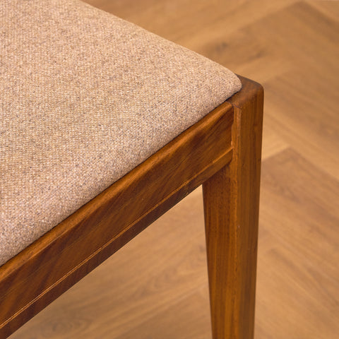 Swedish dining chairs in teak model Vindö by Svante Skogh