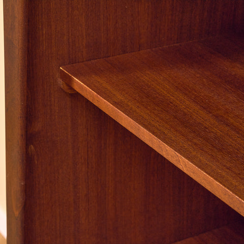 Danish highboard in teak and oak