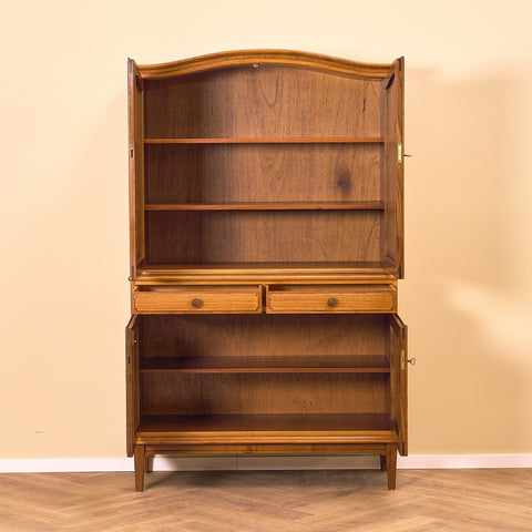 Swedish bookshelf in walnut, model 'Vindö' by Svante Skogh