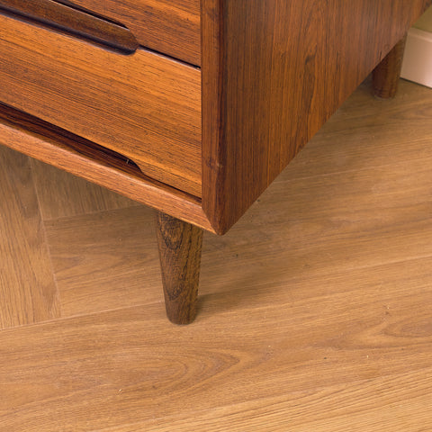 Danish chest of drawers in Santos rosewood by Skovby møbelfabrik