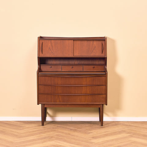 Danish secretary in teak