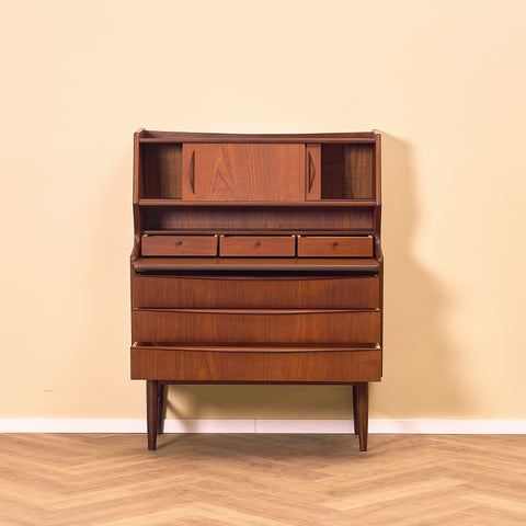 Danish secretary in teak