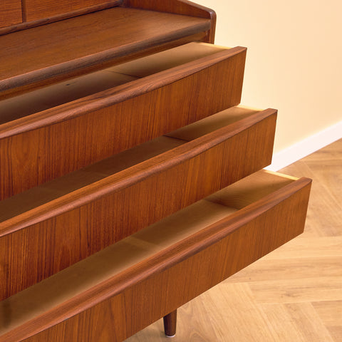 Danish secretary in teak