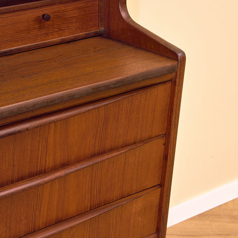Danish secretary in teak