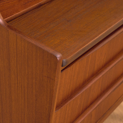 Danish secretary in teak