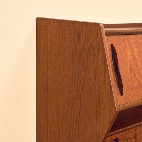 Danish secretary in teak
