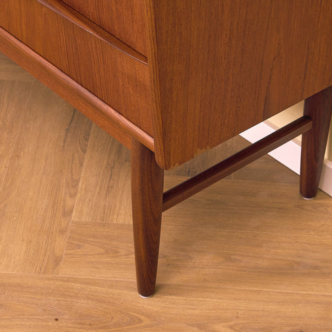 Danish secretary in teak