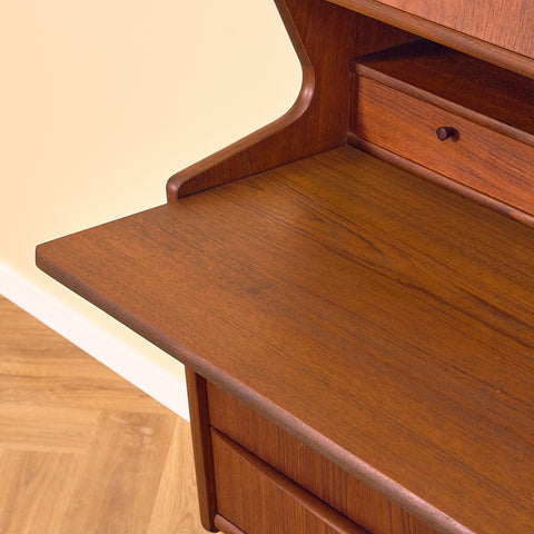 Danish secretary in teak