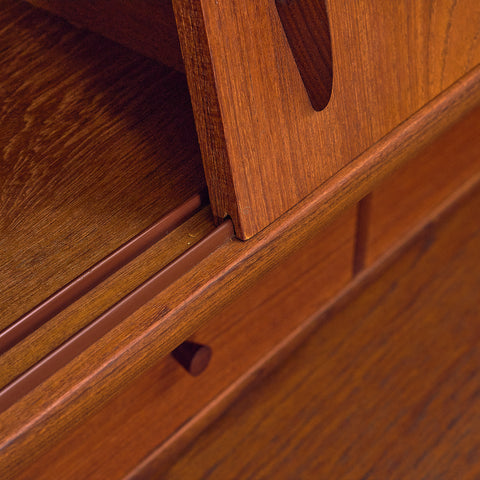 Danish secretary in teak
