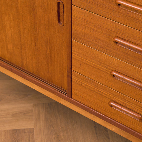 Swedish bookshelf in teak