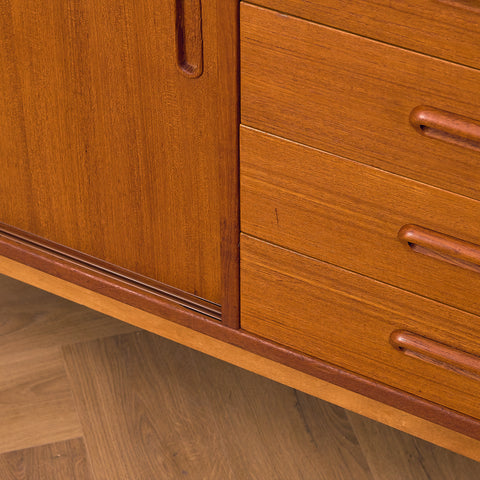 Swedish bookshelf in teak