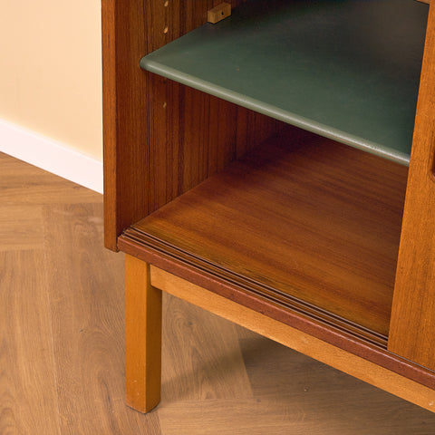 Swedish bookshelf in teak