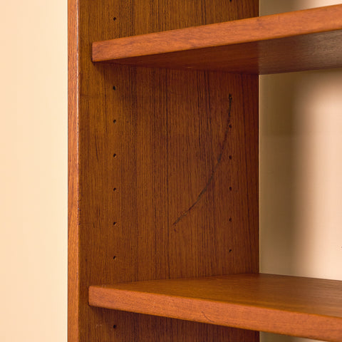 Swedish bookshelf in teak