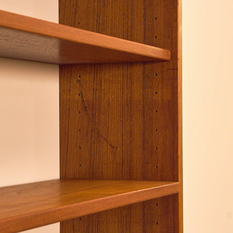 Swedish bookshelf in teak
