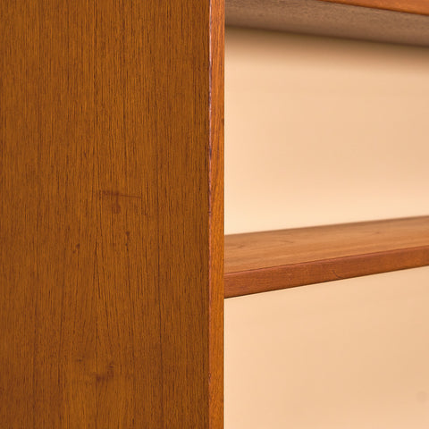 Swedish bookshelf in teak