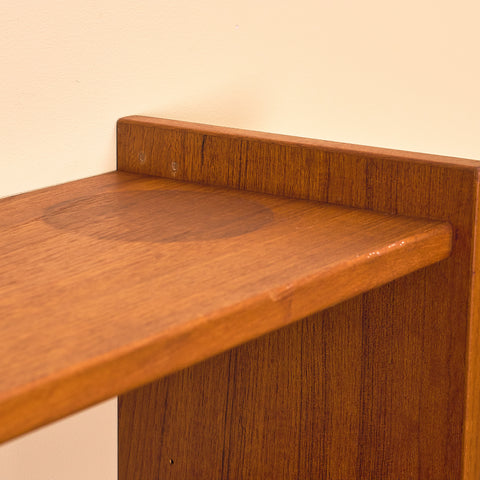 Swedish bookshelf in teak