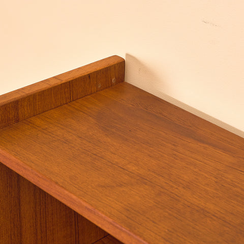 Swedish bookshelf in teak