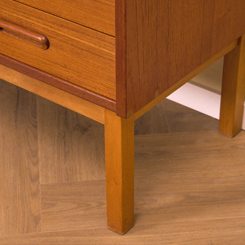 Swedish bookshelf in teak