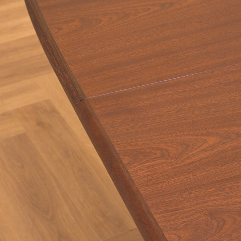 Danish oval dining table in mahogany by Skovby Møbelfabrik