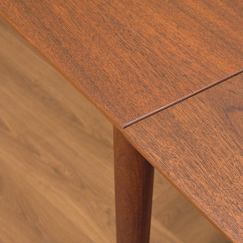 Danish rectangular dining table in teak