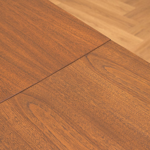 Danish rectangular dining table in teak
