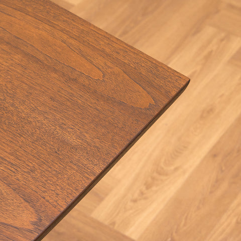 Danish rectangular dining table in teak