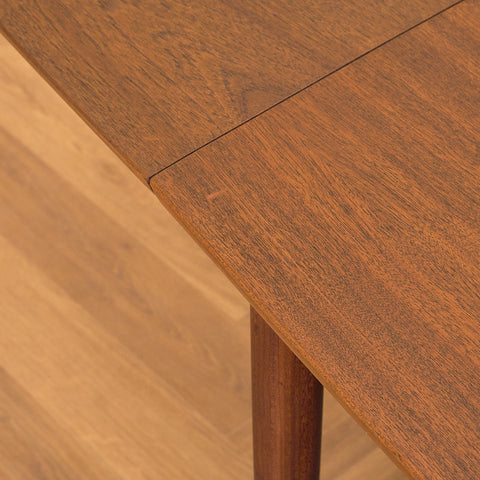 Danish rectangular dining table in teak