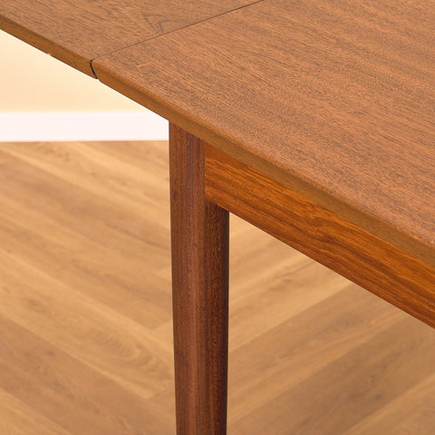 Danish rectangular dining table in teak
