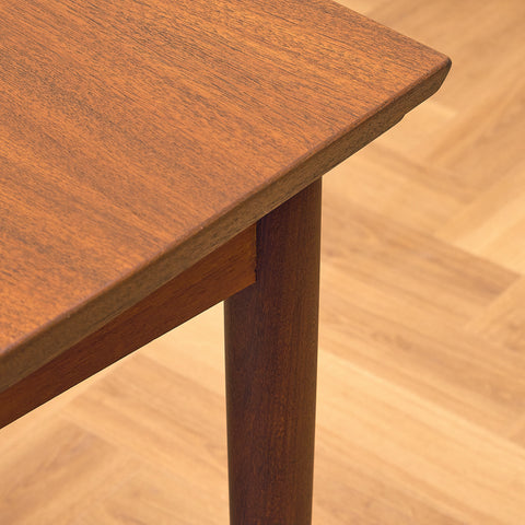 Danish rectangular dining table in teak
