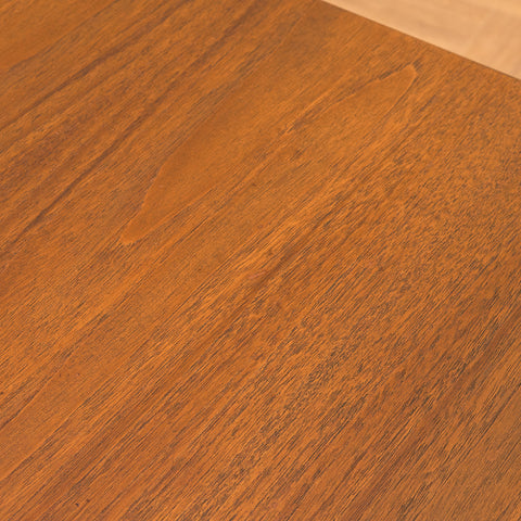 Danish dining table in teak and oak