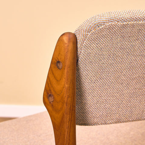 Danish dining chairs in teak, model OD49 by Erik Buch for OD Møbler