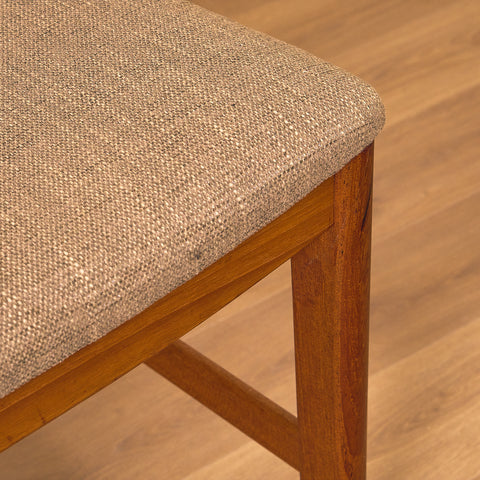 Swedish dining chairs in teak