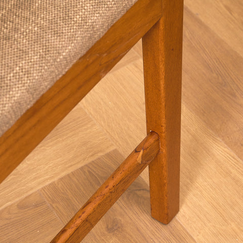 Swedish dining chairs in teak