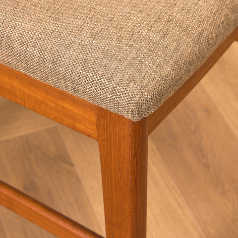 Swedish dining chairs in teak