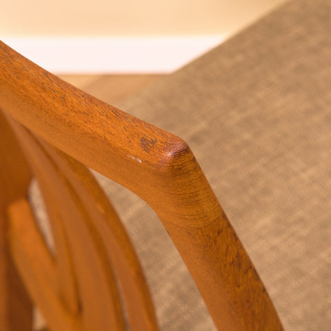 Swedish dining chairs in teak